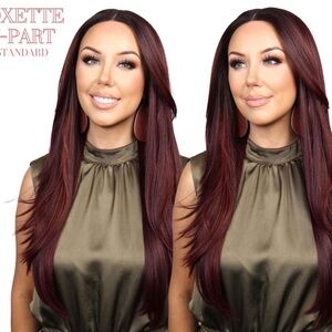 Burgundy Hair Wig. She still in great shape.